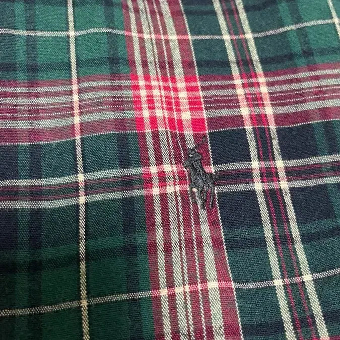 [BUNJANG] Polo Checkered Shirt (M Size) / 폴로 체크 셔츠 입니다 m사이즈 (사용감 거의 없음)