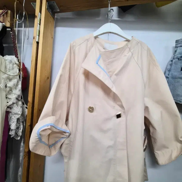 [BUNJANG] Kuho Avant Short Trench Coat / 구호 아방 숏 트렌치