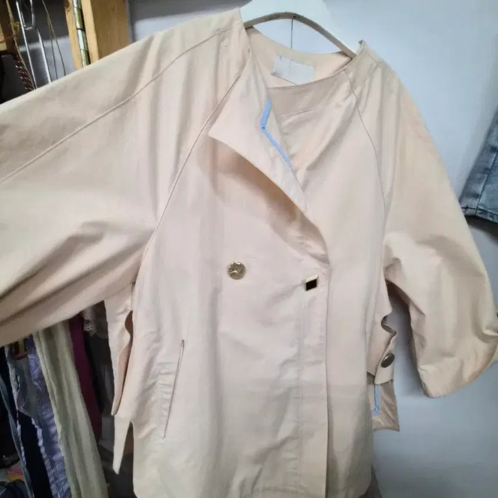 [BUNJANG] Kuho Avant Short Trench Coat / 구호 아방 숏 트렌치