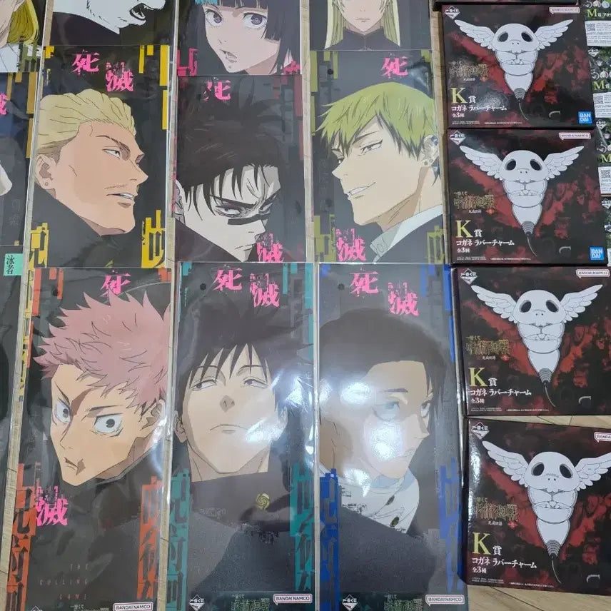 [BUNJANG] Jujutsu Kaisen Culling Game Clear Poster &amp; K/M/N Prize Bundle Set / 주술회전 사멸회유 클리어 포스터 &amp; K상 M상 N상세트