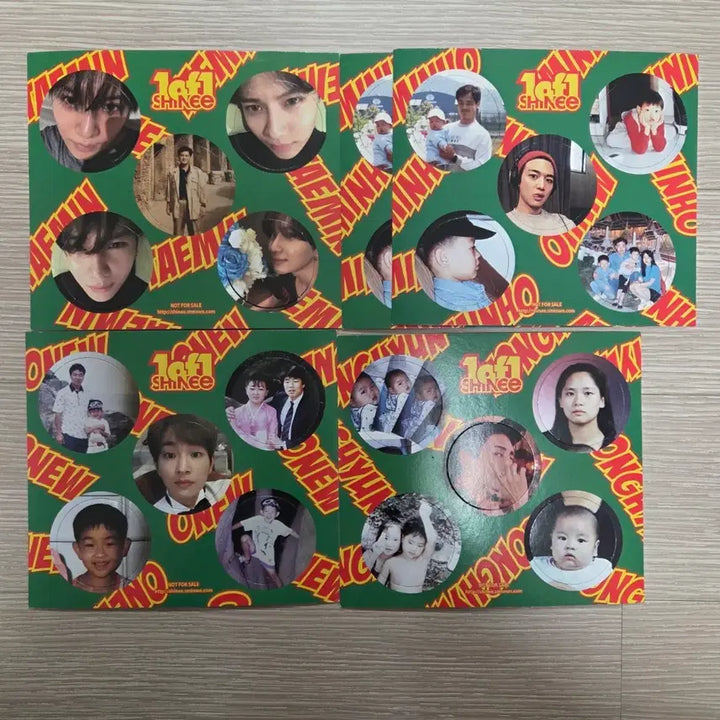 [BUNJANG] SHINee 1 of 1 Photocard Bundle Set / 샤이니 1 of 1 포카 딱지 일괄