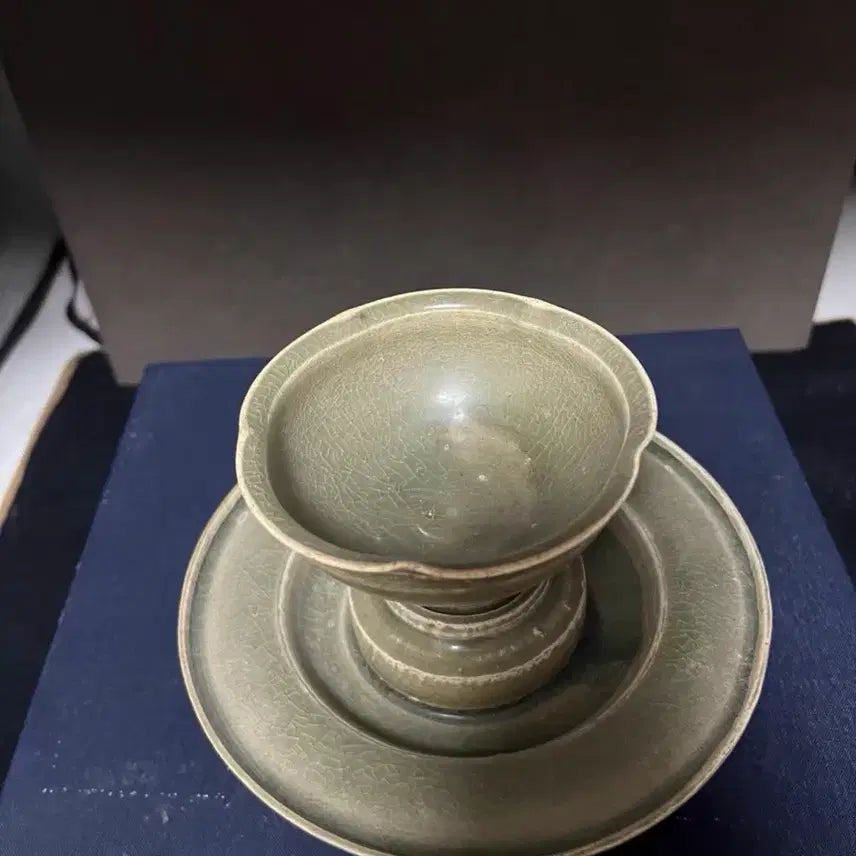 [BUNJANG] Song Dynasty Celadon Porcelain / 진품 송조시대 복건에서 생산한 월요술잔 세트