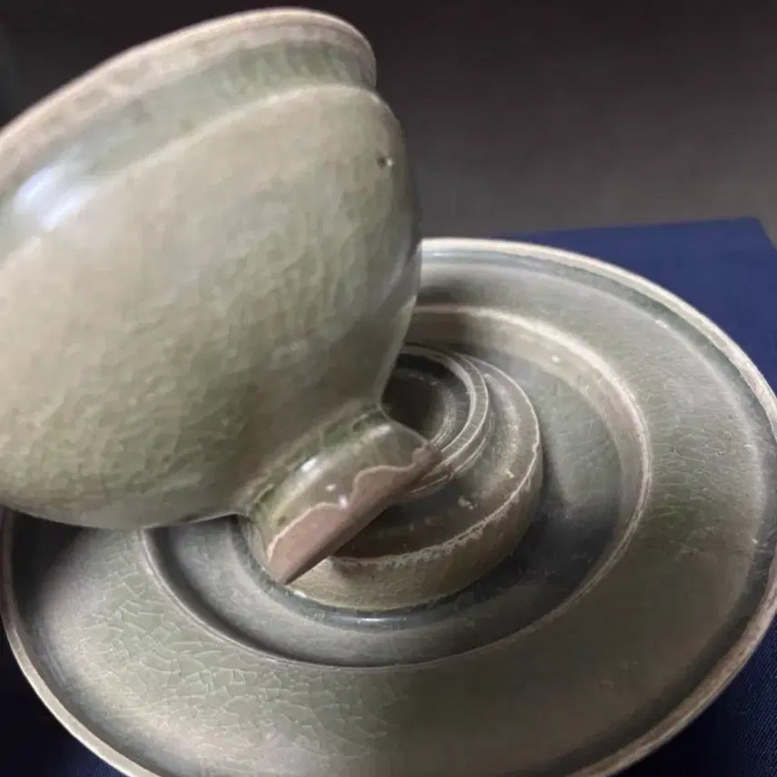 [BUNJANG] Song Dynasty Celadon Porcelain / 진품 송조시대 복건에서 생산한 월요술잔 세트