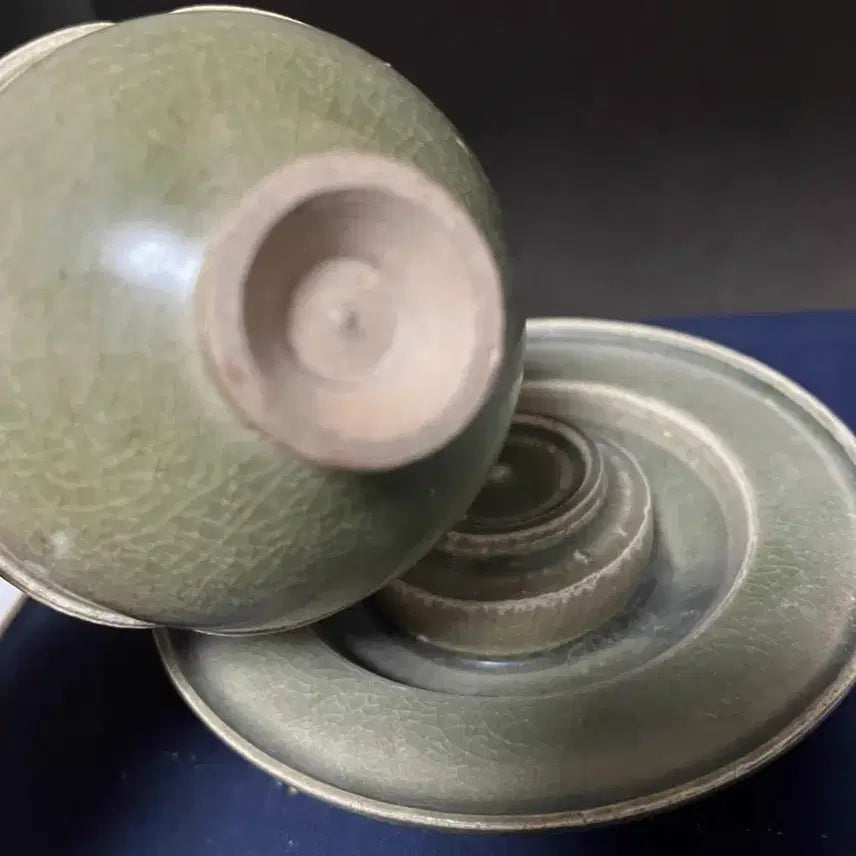 [BUNJANG] Song Dynasty Celadon Porcelain / 진품 송조시대 복건에서 생산한 월요술잔 세트