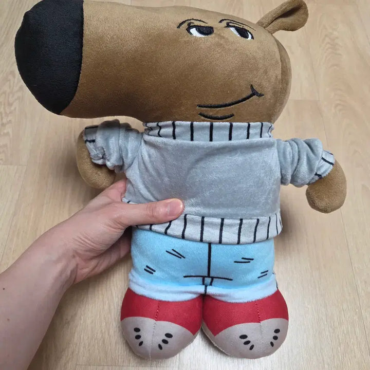 [BUNJANG] Chill Guy 35cm Plush Doll / 칠가이 인형 35cm 중형 인형 새상품