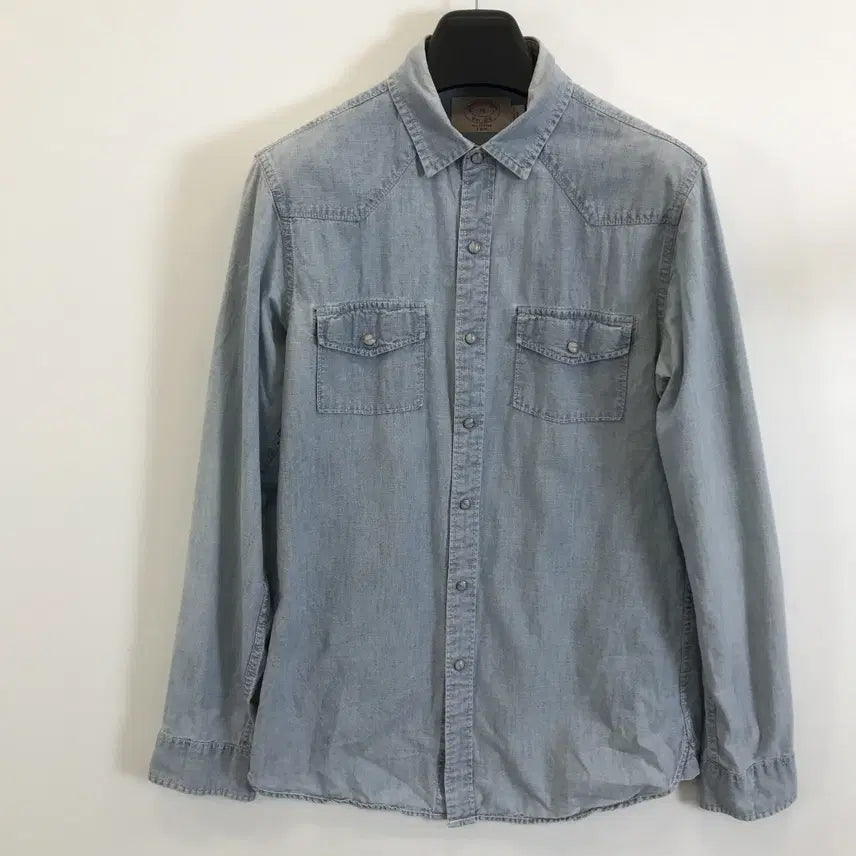 [BUNJANG] Brooks Brothers Chambray Shirt Blue Size M / 브룩스브라더스 샴브레이 셔츠 [M]