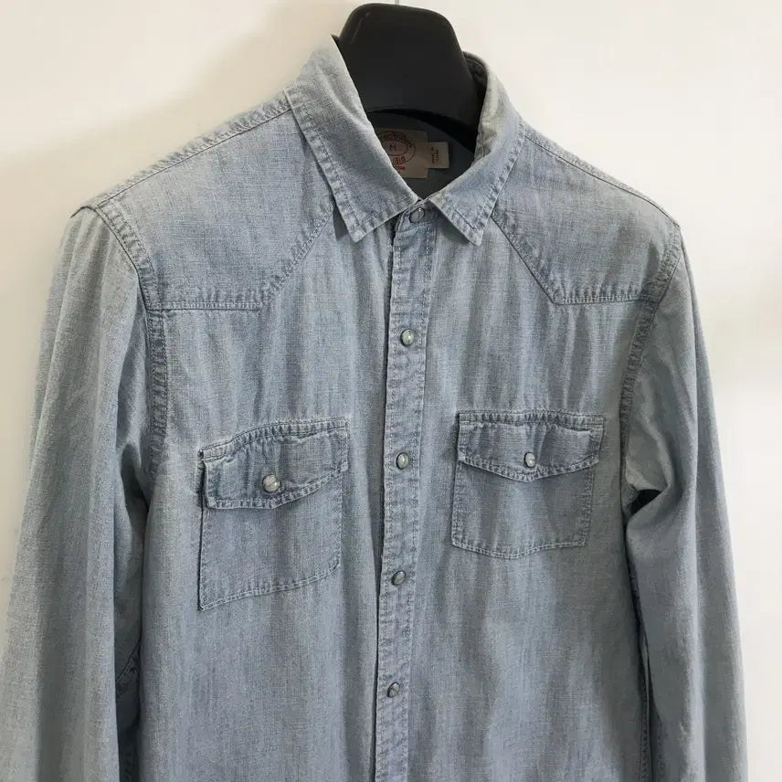 [BUNJANG] Brooks Brothers Chambray Shirt Blue Size M / 브룩스브라더스 샴브레이 셔츠 [M]