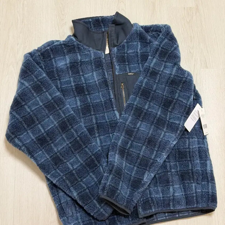 [BUNJANG] RRL Plaid Wool Blend Pile Fleece Jacket / L] RRL 플래드 울 블렌드 파일 플리스 재킷 더블알엘