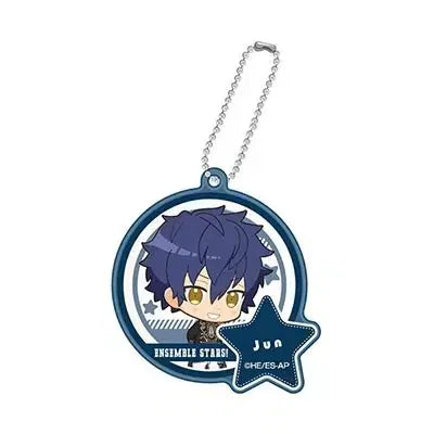[BUNJANG] Eden Sazanami Jun Metal Keyring / 앙스타 쥰 챰 플레이트