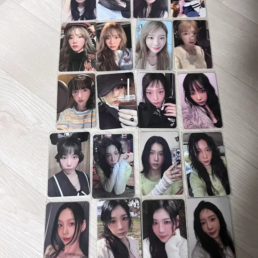 [SOLD OUT] 태연 앨범 포카 20장 일괄