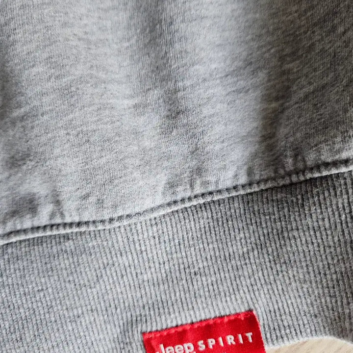 [BUNJANG] Jeep Vintage Short Sleeve Sweatshirt Grey L / Jeep 빈티지 반팔 맨투맨 회색L