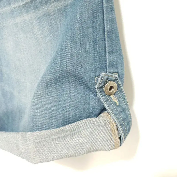 [BUNJANG] Tomboy Denim 5-Part Pants / 톰보이 데님 5부 팬츠 55_S0039