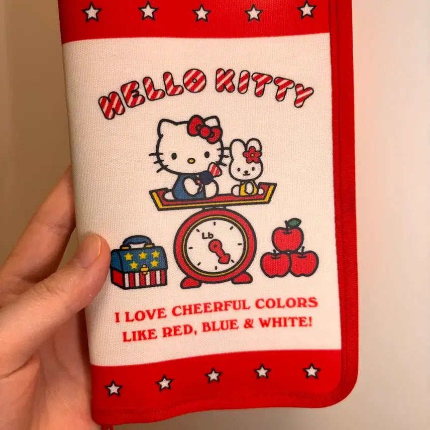 [BUNJANG] Sanrio Hello Kitty Vintage Passbook Card Case Holder / 고전문구 산리오 헬로키티 통장 카드 케이스 보관함