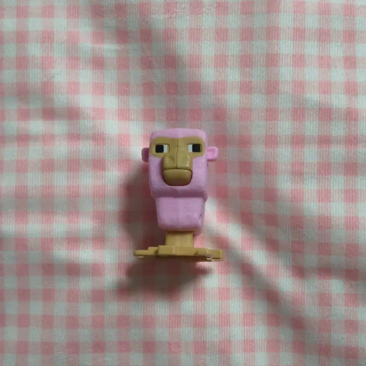 [BUNJANG] Minecraft Happy Meal Pink Sheep Plush Toy / 마인크래프트 해피밀 분홍 양