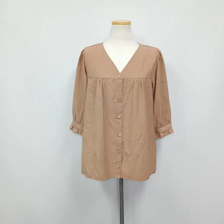 [BUNJANG] Maison Blanche 21SS 7-Sleeve Blouse Shirt / 메종블랑쉬 21SS 블라우스 7부 셔츠 55