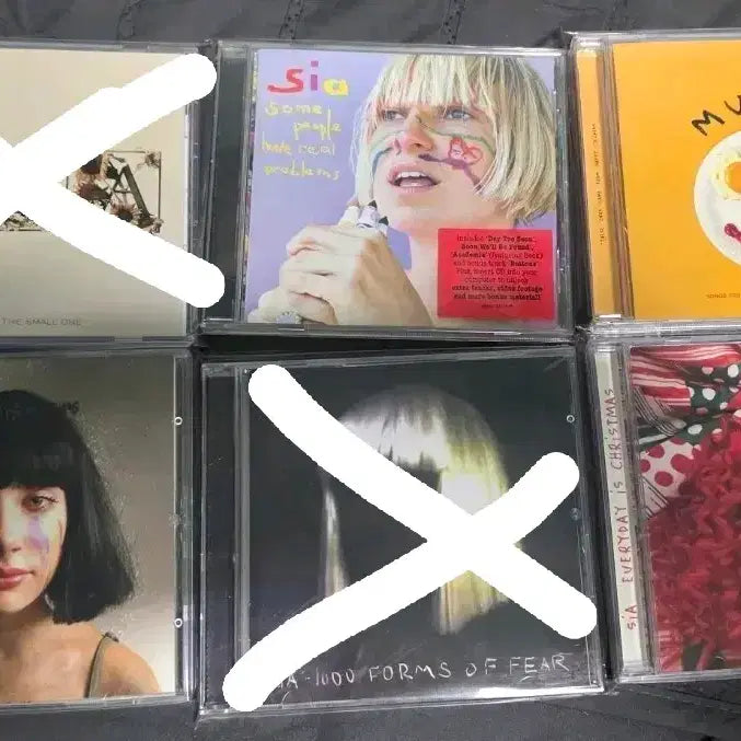 [BUNJANG] Sia Album CD Bundle Set (4 Types) / 시아(Sia) 앨범 CD 4종 일괄