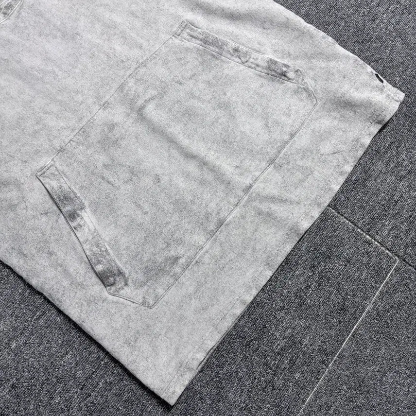 [BUNJANG] Stone Island Shadow Project Short Sleeve Hoodie / 스톤아일랜드 쉐도우 프로젝트 반팔 후드티