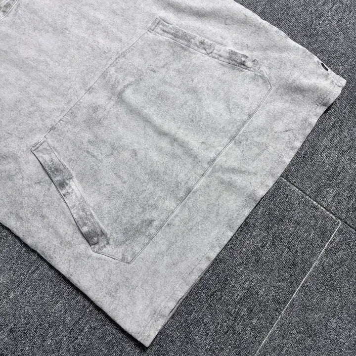 [BUNJANG] Stone Island Shadow Project Short Sleeve Hoodie / 스톤아일랜드 쉐도우 프로젝트 반팔 후드티