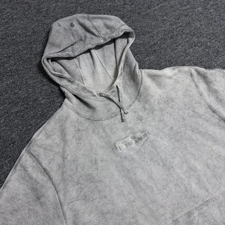 [BUNJANG] Stone Island Shadow Project Short Sleeve Hoodie / 스톤아일랜드 쉐도우 프로젝트 반팔 후드티