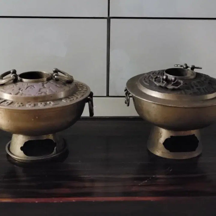 [BUNJANG] Brass Sinseollo (Traditional Korean Cooking Pot) / 신설로 놋쇠