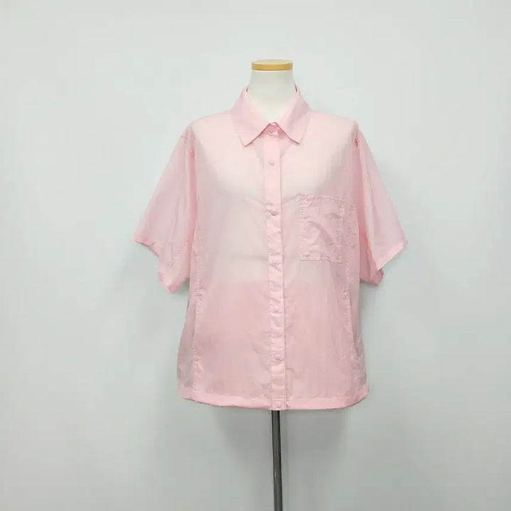 [BUNJANG] Brielle 24SS Lightweight Nylon Short Sleeve Shirt / 브리엘 24SS 나일론 경량 반팔 셔츠 88
