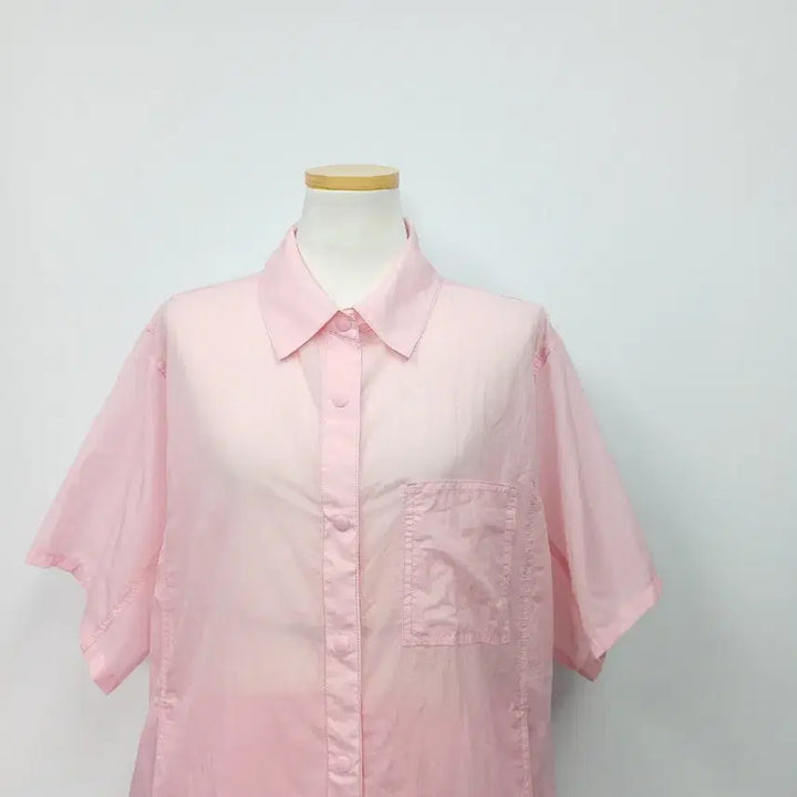 [BUNJANG] Brielle 24SS Lightweight Nylon Short Sleeve Shirt / 브리엘 24SS 나일론 경량 반팔 셔츠 88