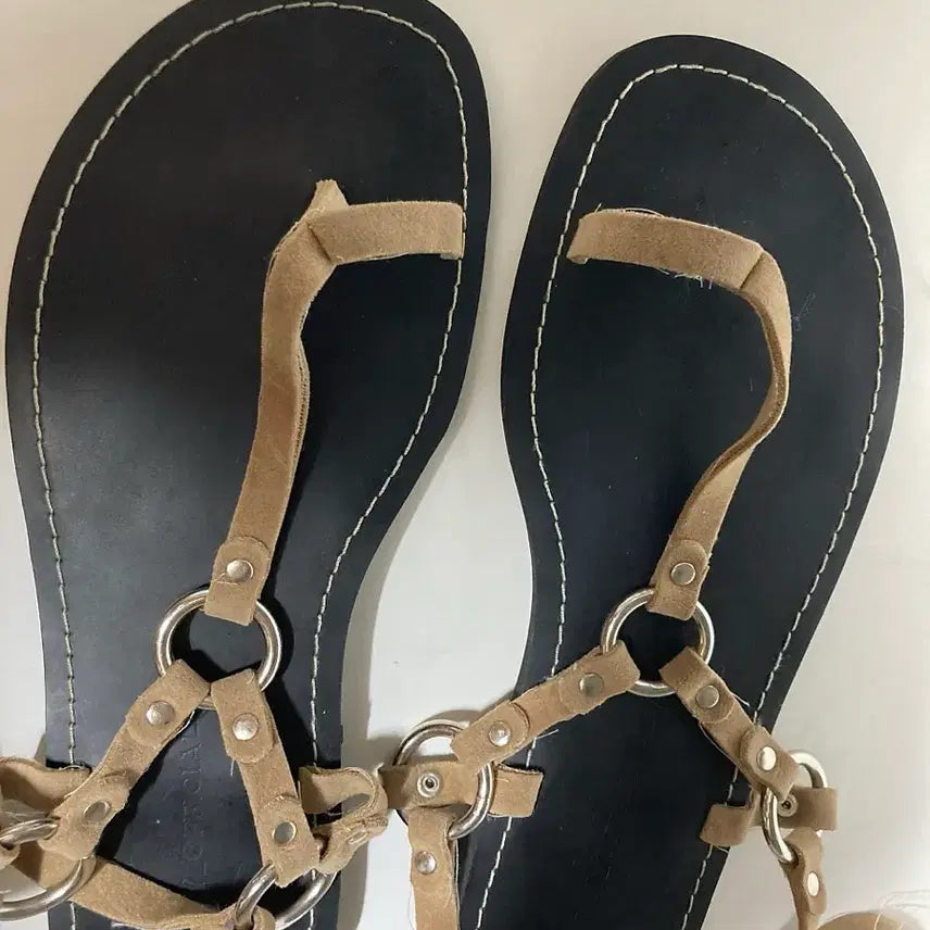 [BUNJANG] Thumb Toe Flip-Flop Sandals / 엄지 쪼리 슬리퍼 샌들