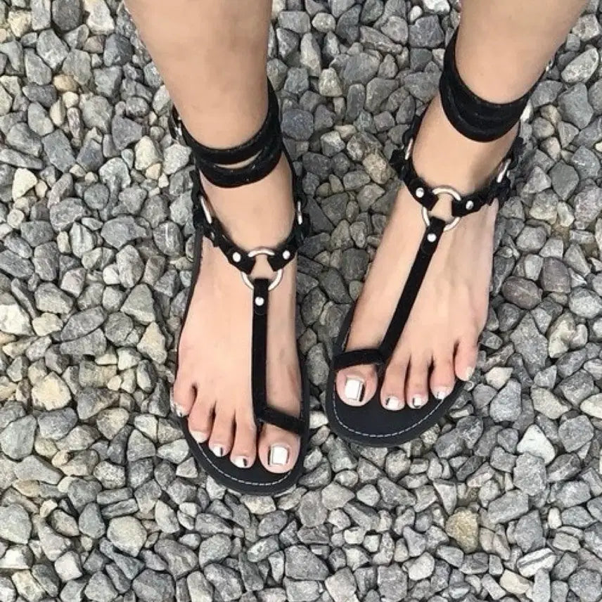 [BUNJANG] Thumb Toe Flip-Flop Sandals / 엄지 쪼리 슬리퍼 샌들