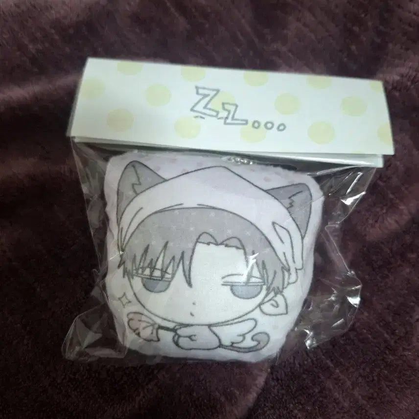[BUNJANG] JetJet Attack on Titan Levi Cushion Keyring / 젯젯님 통판 진격의 거인 절대청결 리바이 쿠션 키링