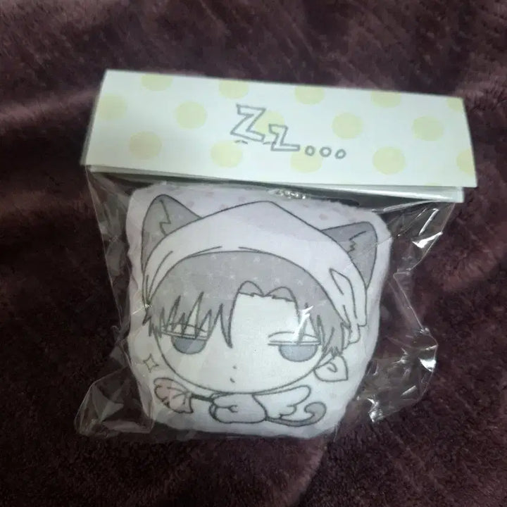 [BUNJANG] JetJet Attack on Titan Levi Cushion Keyring / 젯젯님 통판 진격의 거인 절대청결 리바이 쿠션 키링