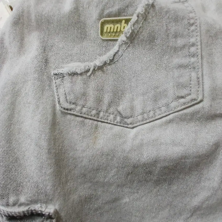 [BUNJANG] MAIN BOOTH Washed Cargo Denim Pants / MAIN BOOTH 워싱 카고 데님 팬츠