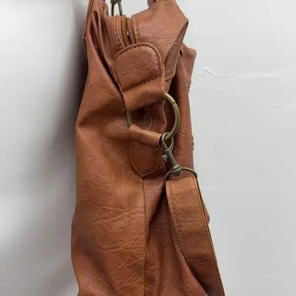 [BUNJANG] Brown Tote Bag / 브라운 토트백