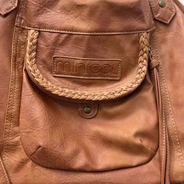 [BUNJANG] Brown Tote Bag / 브라운 토트백