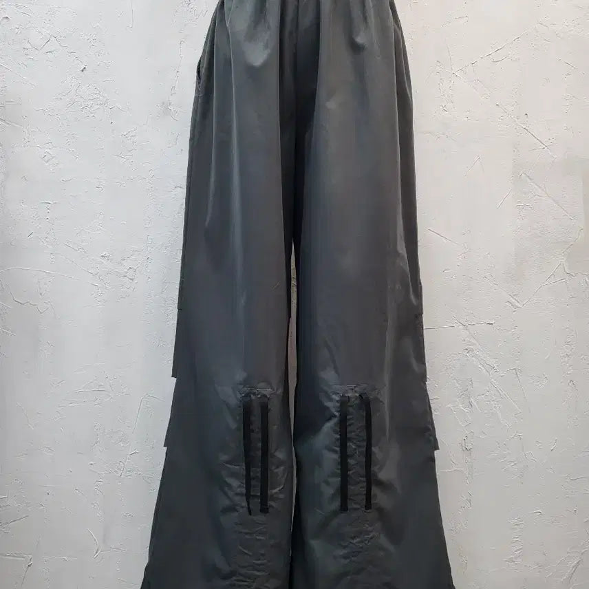 [BUNJANG] Wide Adjustable String Training Pants / 와이드 스트링조절 팬츠 F