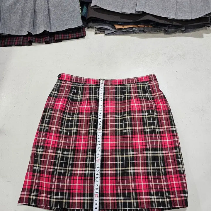 [BUNJANG] Used School Uniform Skirt Size 74 / 중고 교복치마 사이즈 74
