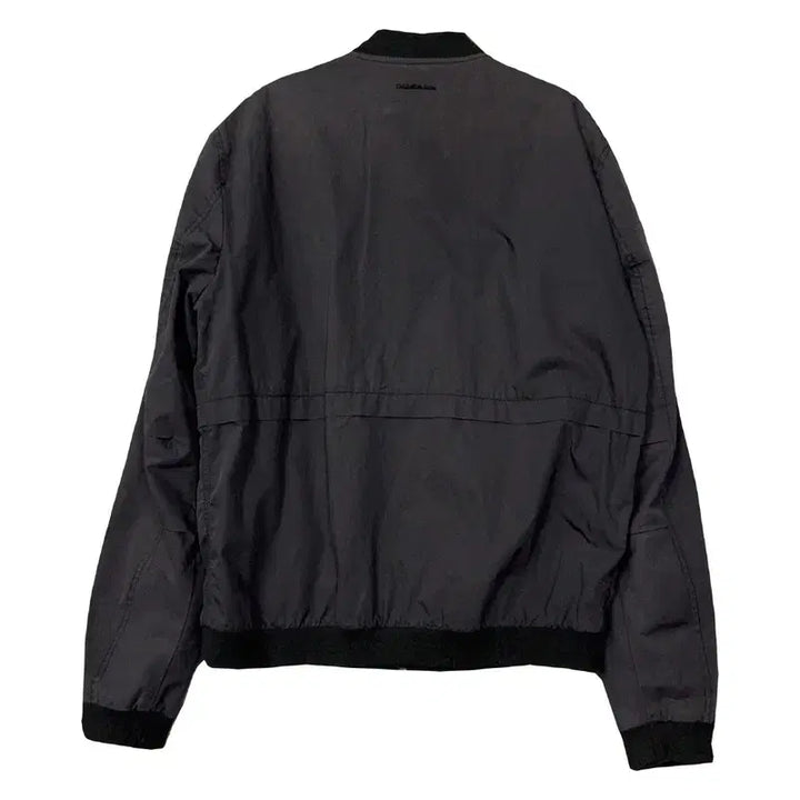 [BUNJANG] Calvin Klein Gray Logo Blouson Jacket M / 캘빈클라인 그레이 완장 로고 블루종 자켓 M