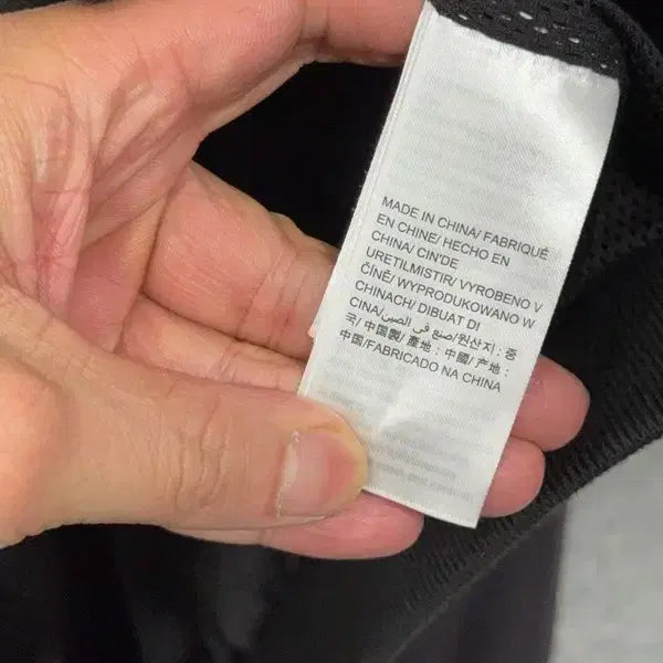 [BUNJANG] Calvin Klein Gray Logo Blouson Jacket M / 캘빈클라인 그레이 완장 로고 블루종 자켓 M