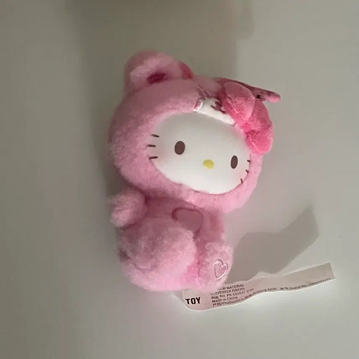 [BUNJANG] Kitty Teddy Bear Pajama Peach / [정품] 탑토이 키티 테디베어 파자마 피치