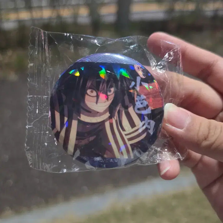 [BUNJANG] Demon Slayer Obanai Iguro Can Badge / 이구로 오바나이 핀뱃지