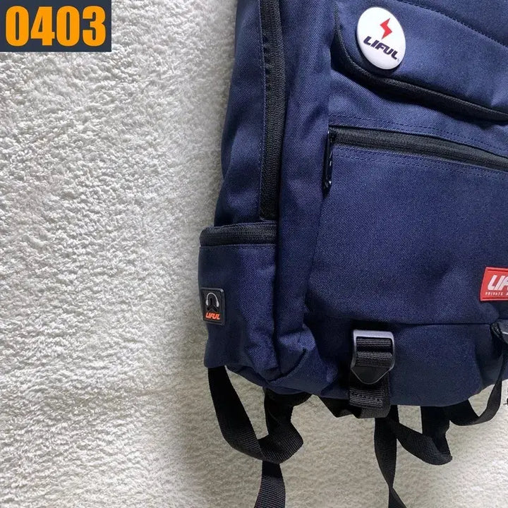 [BUNJANG] LIFUL Navy Backpack / 라이풀 네이비 백팩