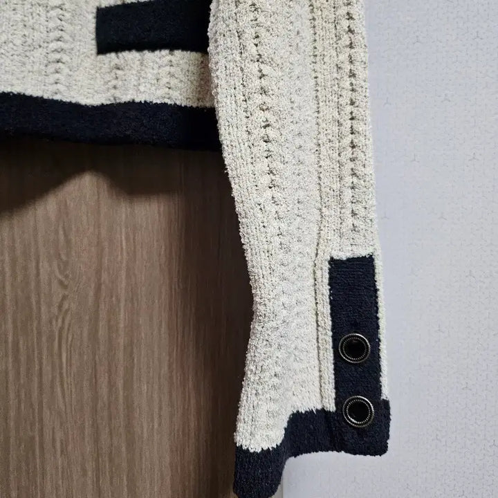 [BUNJANG] Kozet Black Trim Cardigan / 코젯 배색 가디건