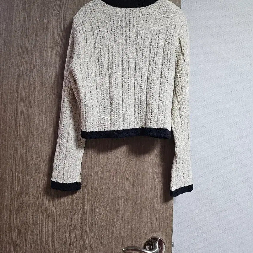 [BUNJANG] Kozet Black Trim Cardigan / 코젯 배색 가디건