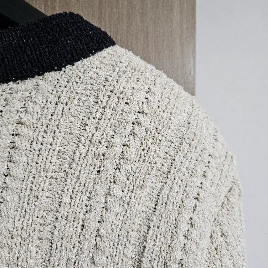 [BUNJANG] Kozet Black Trim Cardigan / 코젯 배색 가디건