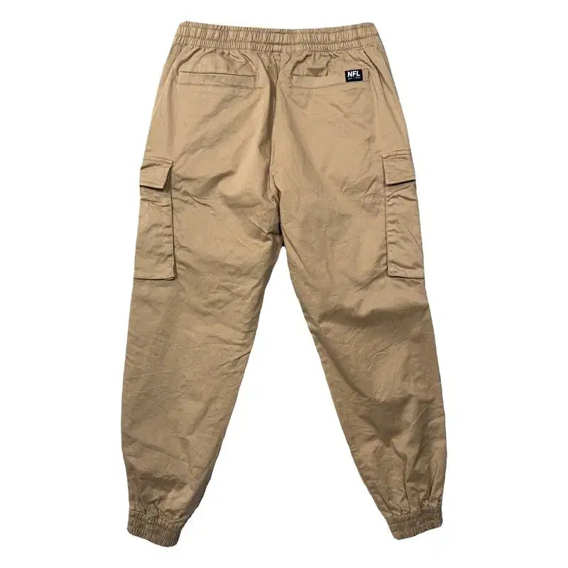 [BUNJANG] NFL Starter Beige Cargo Jogger Pants (Size 85) / 엔에프엘 베이지 카고 조거팬츠 85
