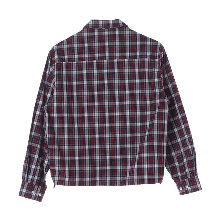 [BUNJANG] Pleaseproject 24FW String Check Cotton Shirt / (새상품) 플리즈프로젝트 24FW 스트링 체크 코튼 셔츠