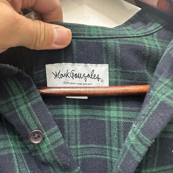 [BUNJANG] Mark Gonzales Checkered Shirt / [만원 아라비아빈티지]마크곤잘레스 체크남방 셔츠 105