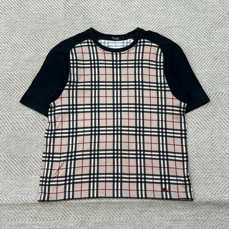 [BUNJANG] Burberry Nova Check Short Sleeve T-shirt / 버버리 노바체크 반팔티 r3362