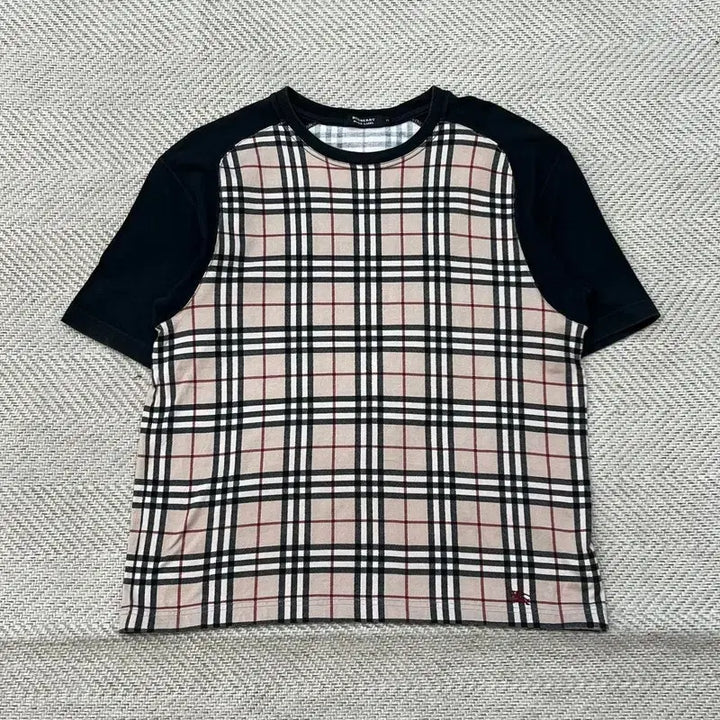 [BUNJANG] Burberry Nova Check Short Sleeve T-shirt / 버버리 노바체크 반팔티 r3362