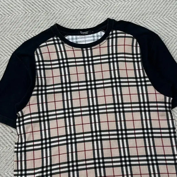 [BUNJANG] Burberry Nova Check Short Sleeve T-shirt / 버버리 노바체크 반팔티 r3362