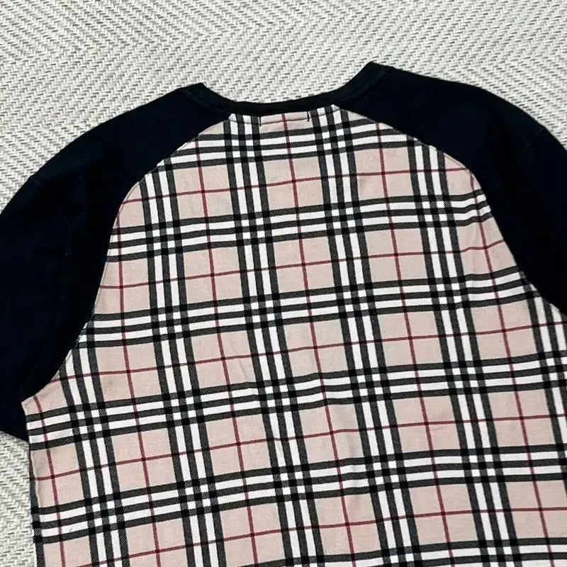 [BUNJANG] Burberry Nova Check Short Sleeve T-shirt / 버버리 노바체크 반팔티 r3362